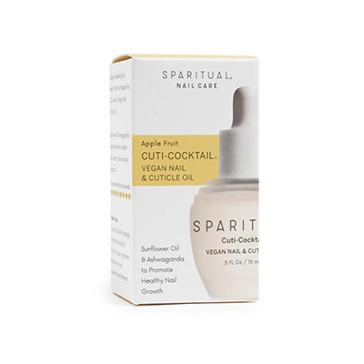 SPARITUAL Nagelhautöl Cuti Cocktail Flasche mit Originalverpackung